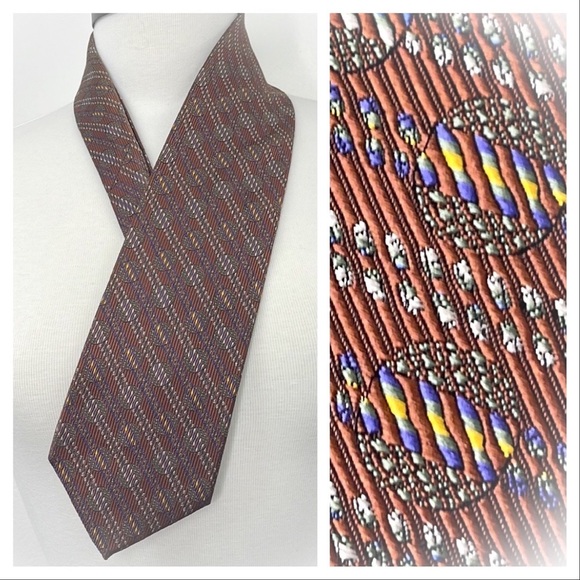 💕Beautiful Jhane Barnes Mens Silk Tie💕 - Picture 1 of 12